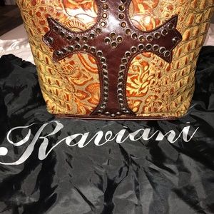 Raviani Hobo crocodile purse